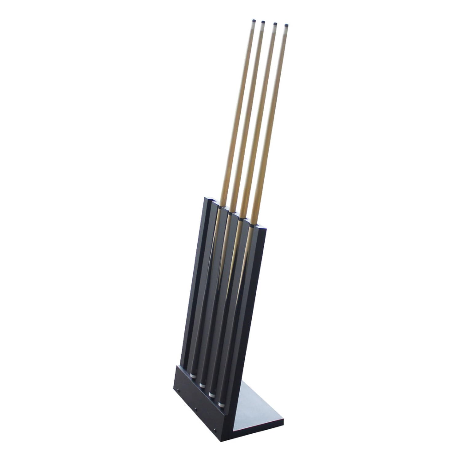 CONCEPT USINE | Porte Queues de Billard Montana Noir | Rangement et Protection jusqu'à 5 Queues de Billard | Design Elégant et Structure en Bois Résistant