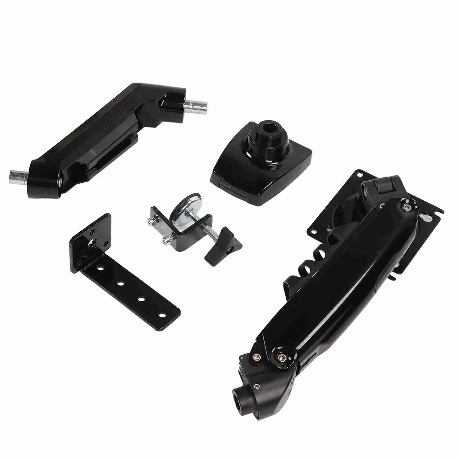 Supporto per Monitor Singolo, Supporto da Scrivania Regolabile per Monitor per Monitor da 17 a 30 Pollici, con Clip, Supporto da Scrivania per Monitor per Impieghi Gravosi, Può