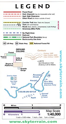Grand Canyon Trail Map 7th Edition - Image 11