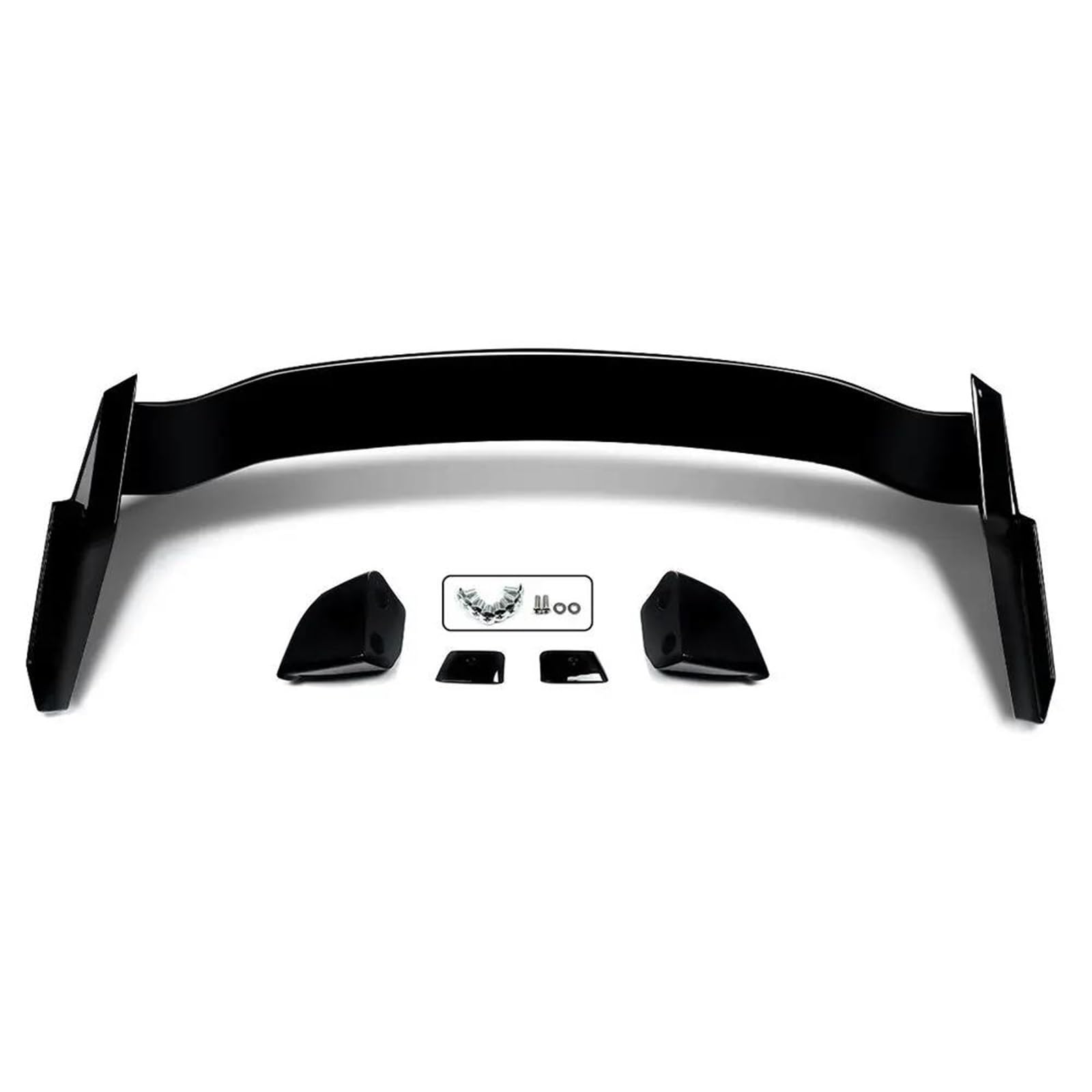 Aile becquet voiture Civic Hatchback 2016-2021 et diffuseur de coffre noir
