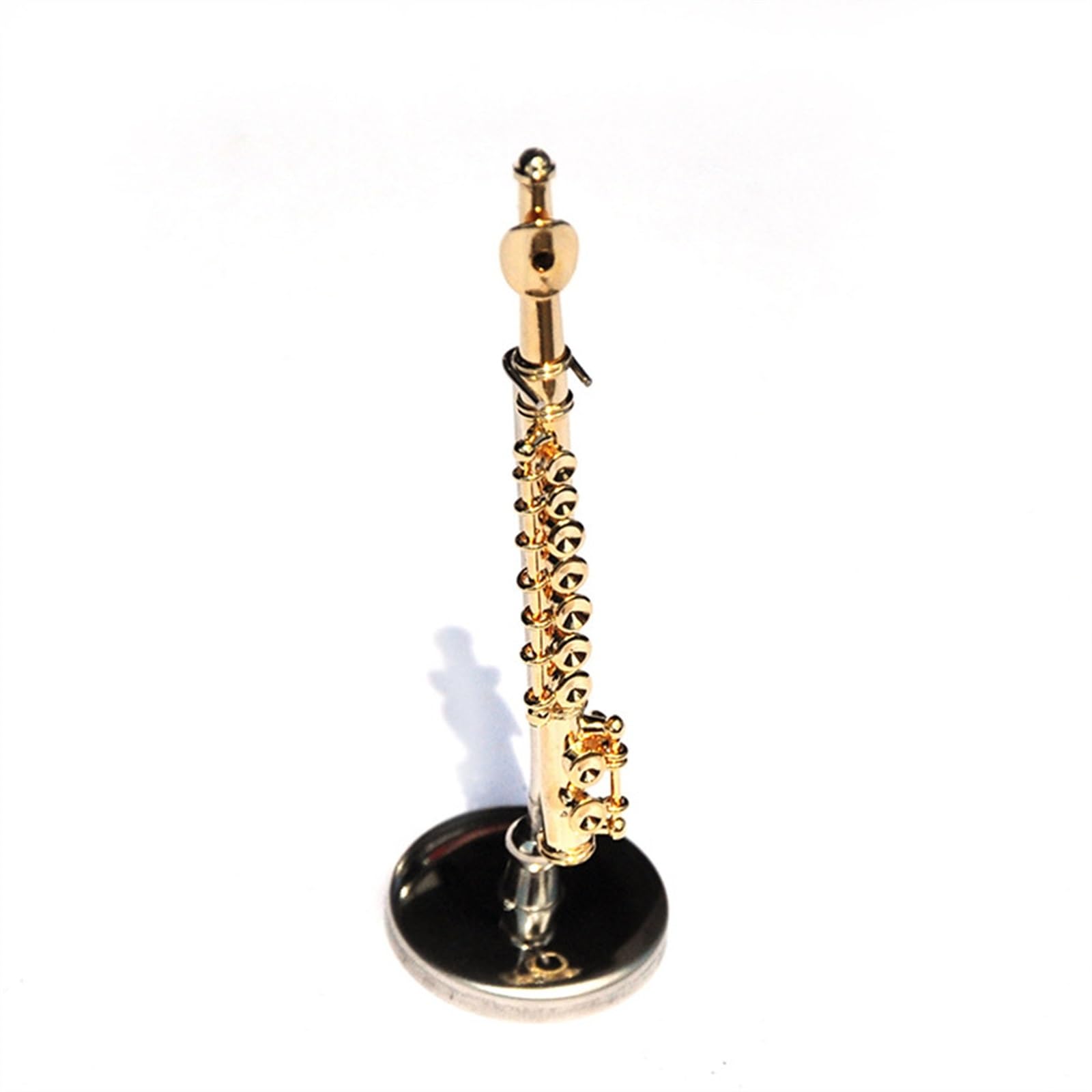 Mini Modèle De Flûte Modèle D'instrument À Vent Flûte Miniature Instrument De Musique Accessoire Cadeau(5.7cm)