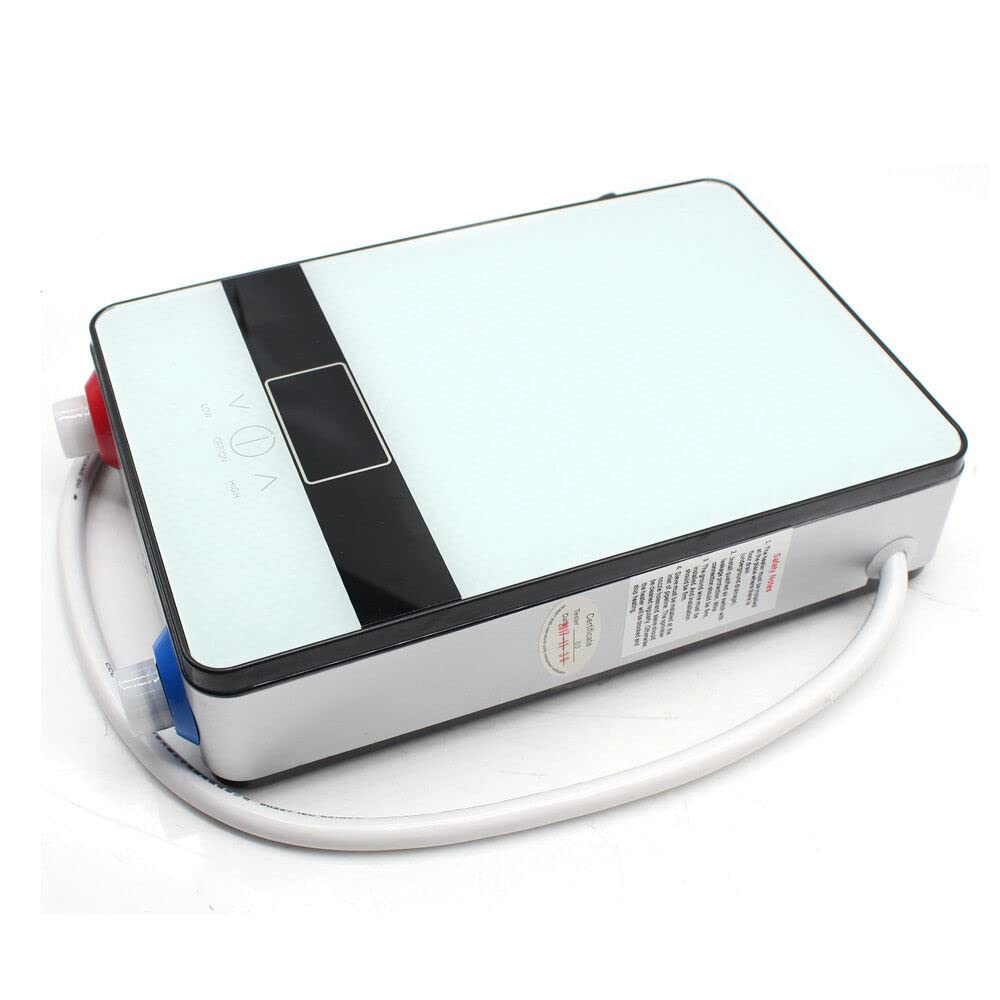 6500 W, scaldabagno elettrico istantaneo elettronico, senza serbatoio, set di acqua calda, digitale, resistente alla pressione, impermeabile, 220 V