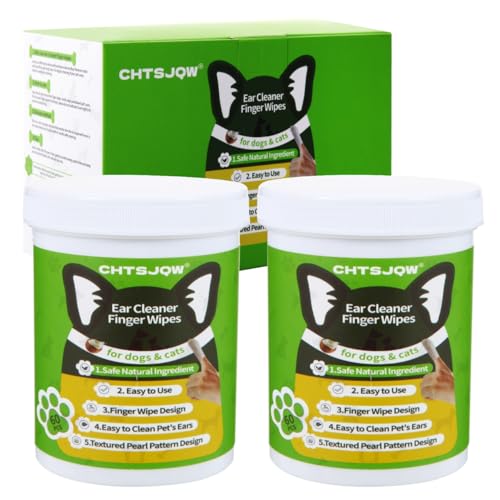 Ear Cleaner Finger Wipes, Dog and Cats Ear Cleaner 120 Counts, Dog Ear Wipes Reduce Earwax Buildup, Grooming Kit Care for Dogs and Cats, Dog Supplies Ear Cleaner Wipes Remove Dirt & Non-Irritating Ear Cleaner Finger Wipes, Dog and Cats Ear Cleaner 120 Counts, Dog Ear Wipes Reduce Earwax Buildup, Grooming Kit Care for Dogs and Cats, Dog Supplies Ear Cleaner Wipes Remove Dirt & Non-Irritating