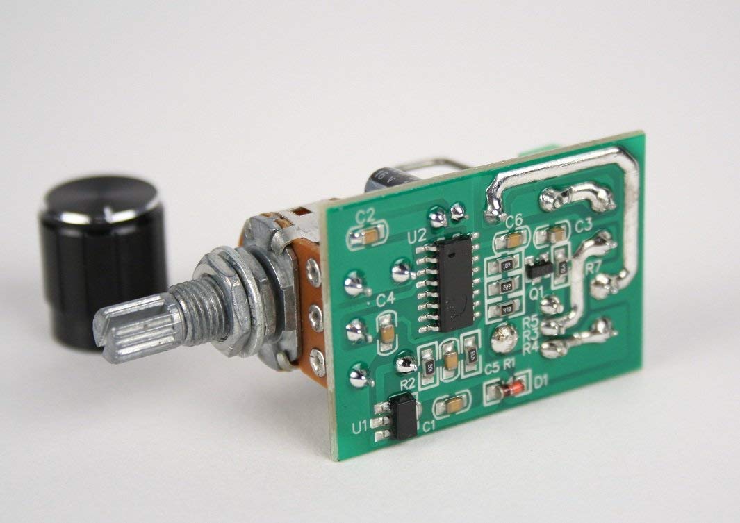 24 Volt LED PWM Dimmer, 7 Amp Capacity, DC Lighting Dimmer Controller for LED Incandescent Auto RV Marine Aircraft Interior Lighting