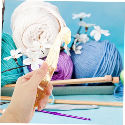 Kit de crochet plastique cristal débutants résolvant les accrocs - 7