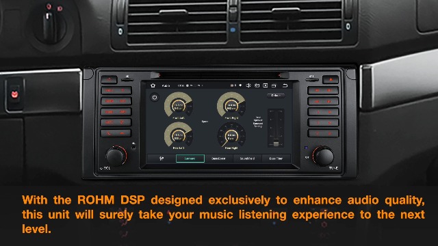 Amazon.com: XTRONS Single Din Car Stereo for BMW E39 M5