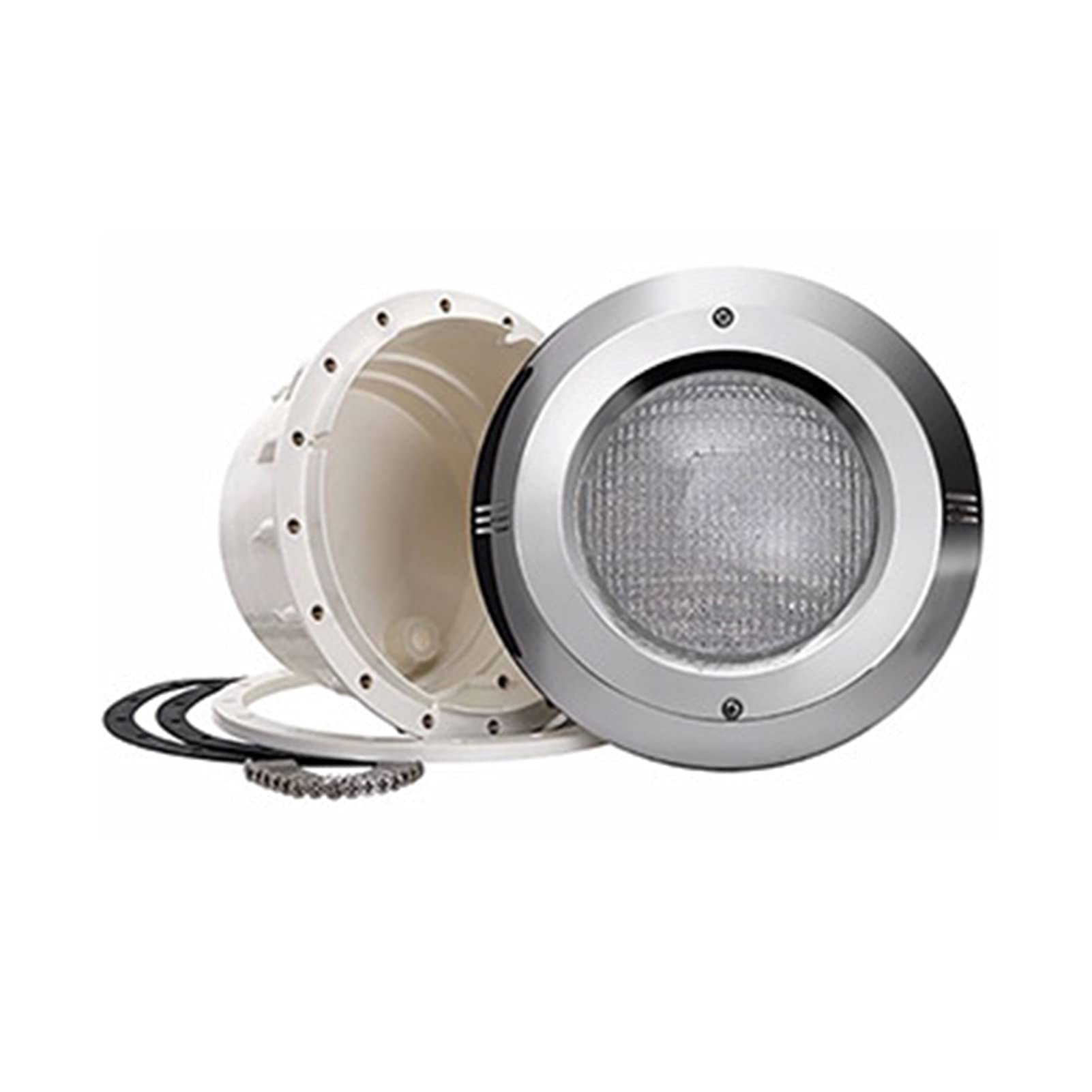 Faretti per Piscina con Nicchia PAR56 Materiale in Acciaio Inossidabile 12V AC IP68 Lampada Subacquea da Incasso per Piscina con Tipo di Pellicola 100% Impermeabile