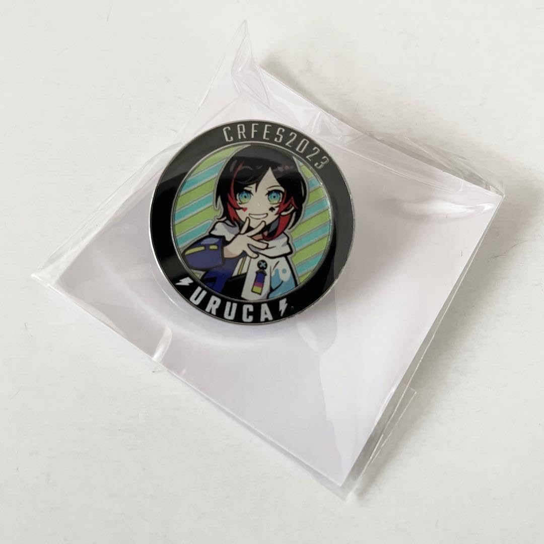 CRフェス 缶バッジ うるか uruca