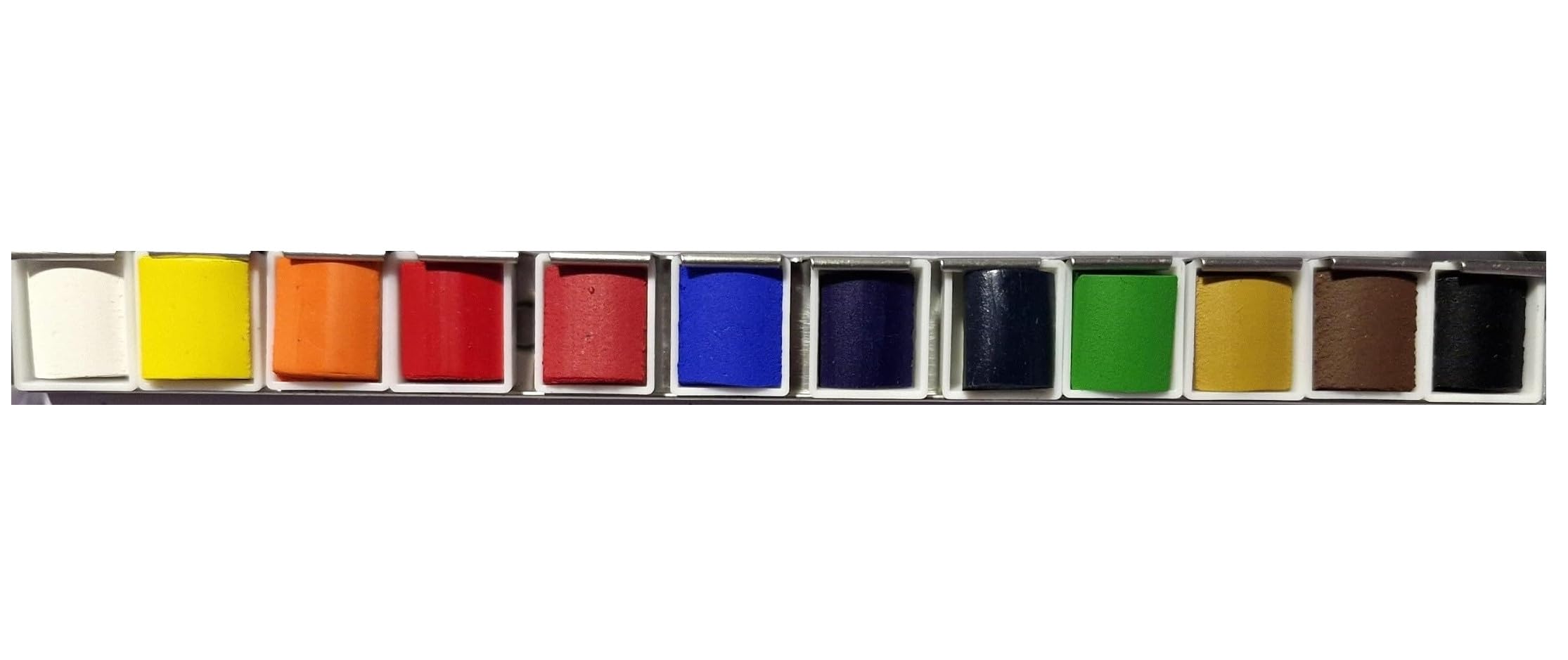 Sennelier Akwarela farba 12 półkulek .Metalowe pudełko i 1 karta