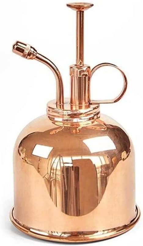 Watering Can Water Can 300ml Watering Can Retro Copper Plant Flower Watering Can Pot Spray Bottle Garden Mister Sprayer Watering Bottle Watering Can Indoor Plants(B)