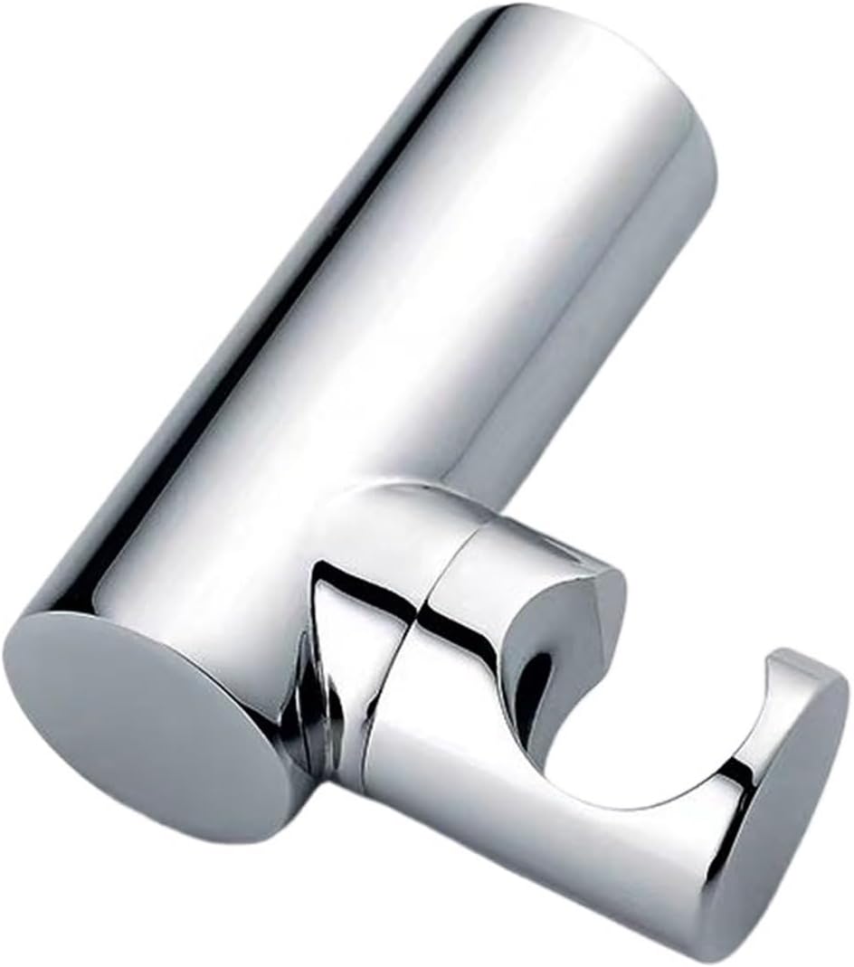 Shower Head Holder Shower Holder Handheld Support Wall Mounted Sprayer Bracket Bathroom Brass Accessories Screw Install(Matte Black)