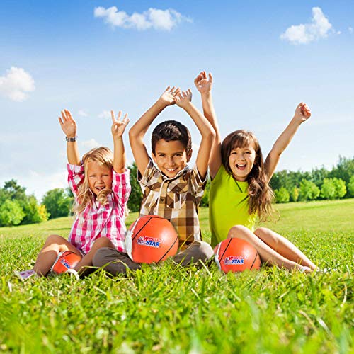 image for Western Star Tetherball and Rope Set Backyard Outdoor for Kids Yellow 