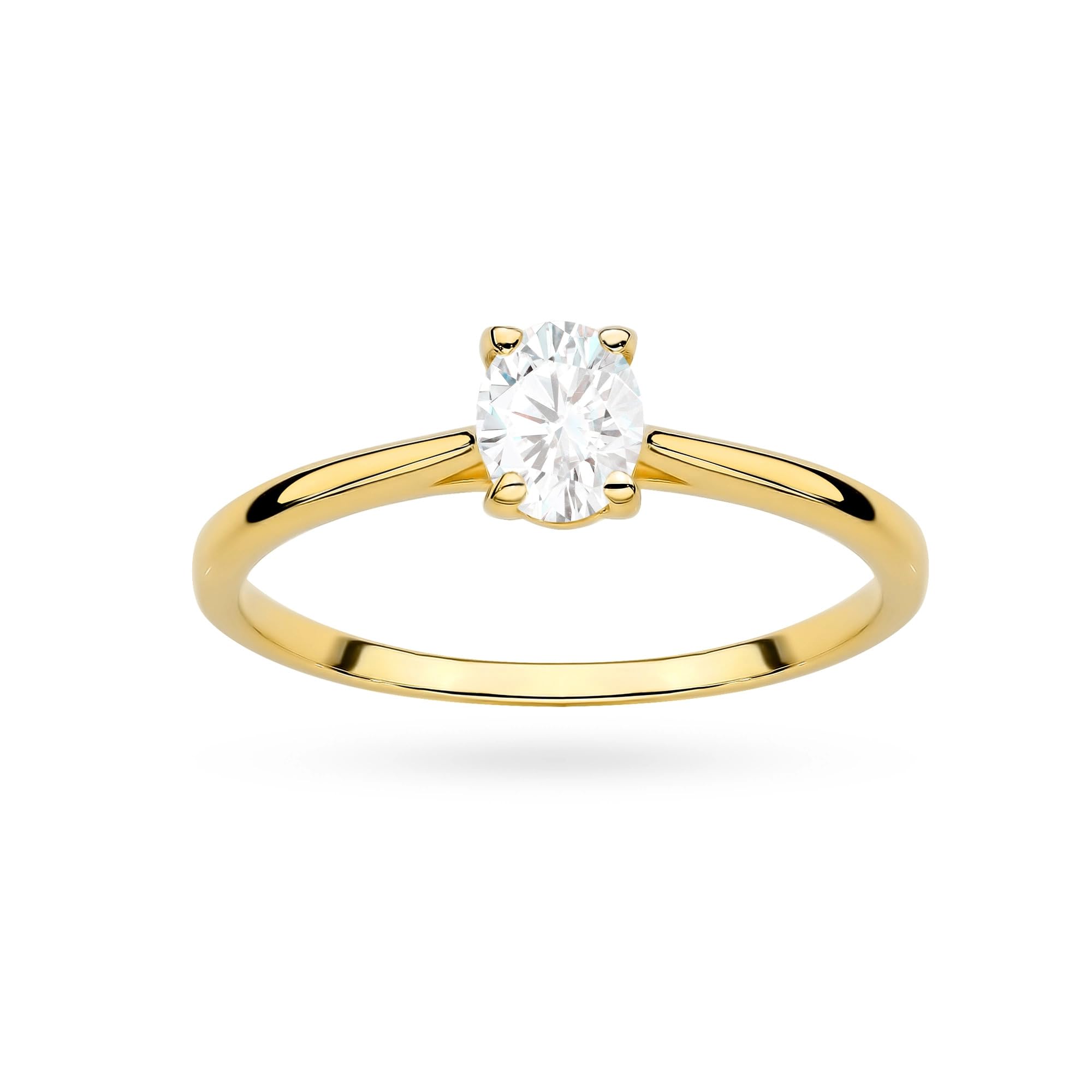 MARKO Verlobungsring Damen 585 Gold 0,3 Karat Diamant Oval Lab Grown