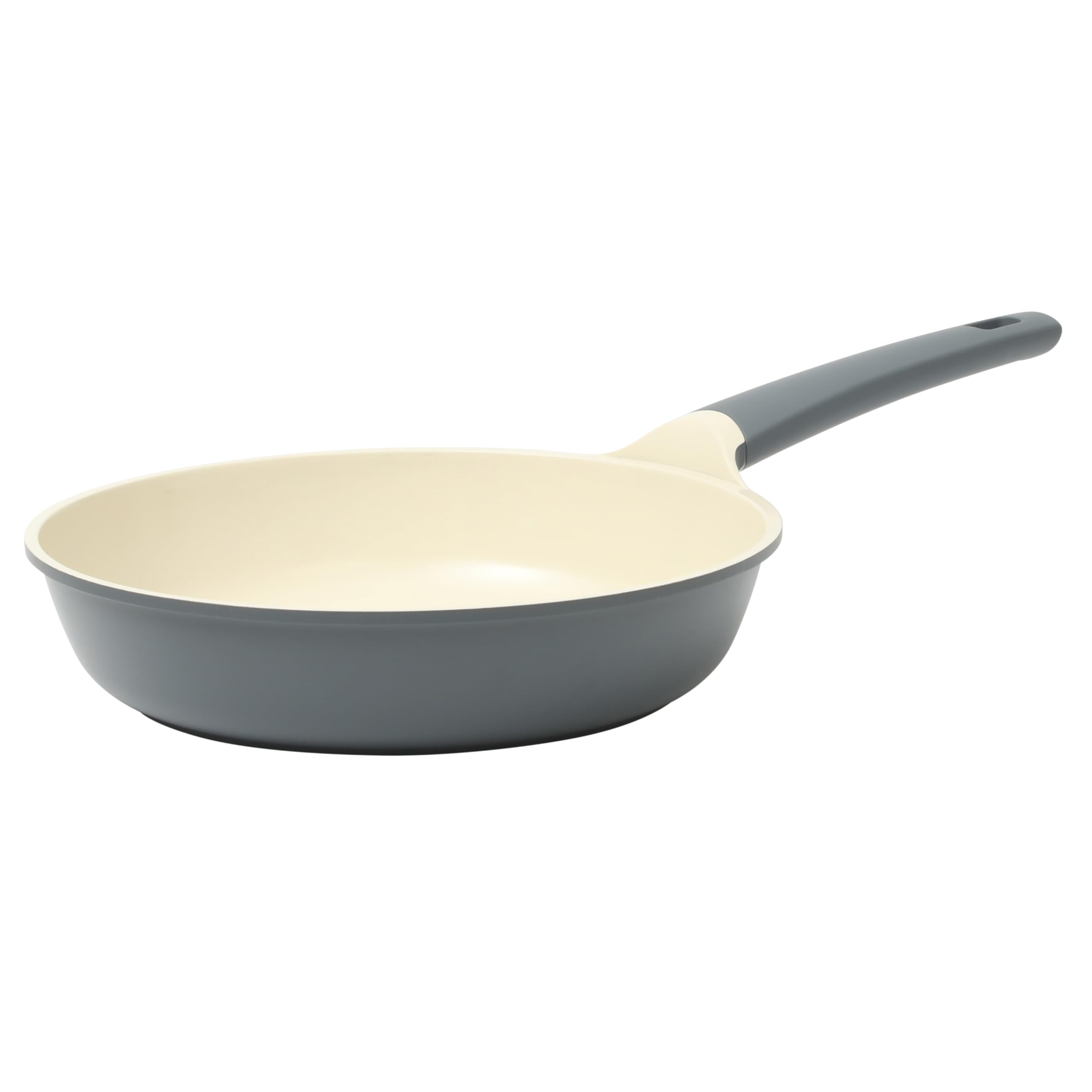 Oster Platinum Rooney 12-teiliges Kochgeschirr-Set | Aluminiumguss, Keramisch Beschichtet | Induktionsgeeignet, Grau