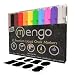 Chalk Markers – Erasable Liquid Markers - Bright Neon Colors (10 Pack) Non-Toxic Liquid Pen Washable Markers for Kids of All Ages – Draw on Chalkboard, Windows, Glass, Paper & More + 8 Free Labels