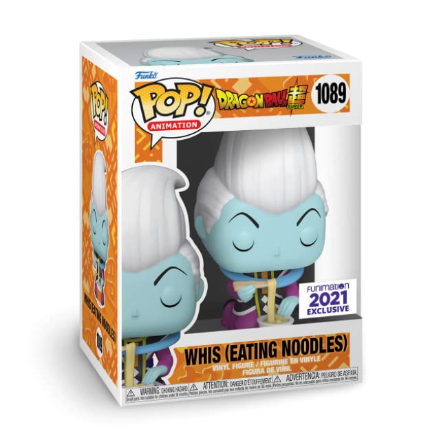 Funko Pop! Dragon Ball Z #1089- Whis Eating Noodles Exclusive Figure