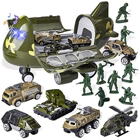 JOYIN 15 PCS Military Airplane Toy Set Cover