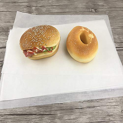 TQ 500 Pezzi Oleata Carta, 30 X 40 Cm Fogli Cucina Cottura Abbinamento Dolci Forno di Cottura Oleata Carta,20×30cm