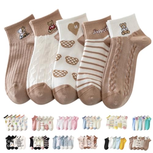 Image of Women's and Girls Cotton Ankle Length Socks