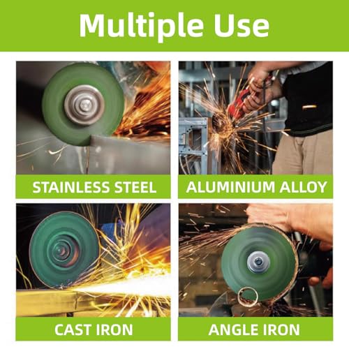 Trennscheibe 76mm Metall Edelstahl Stahl für Winkelschleifer, 25 Stück, Extra Dünn 1mm Winkelschleifer Flexscheibe, Trennscheiben für Metall, Edelstahl, Stahl, Eisen, Blech, Kunststoff, Stahlrohr