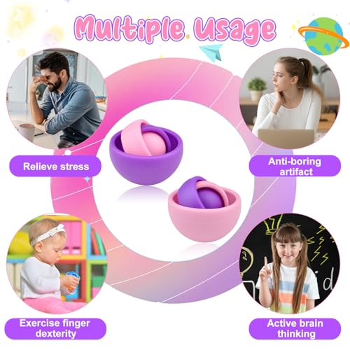 Image of Fidget Toys Adults, Fidget Spinner for Kids 8-12, Gift Ideas for Boys Girls Teens Party Favors Classroom Prizes