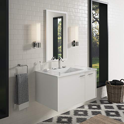 Kohler 99543-R-1Wa 36-Inch Jute Bathroom Vanity In Linen White, Solid Wood #TOP1