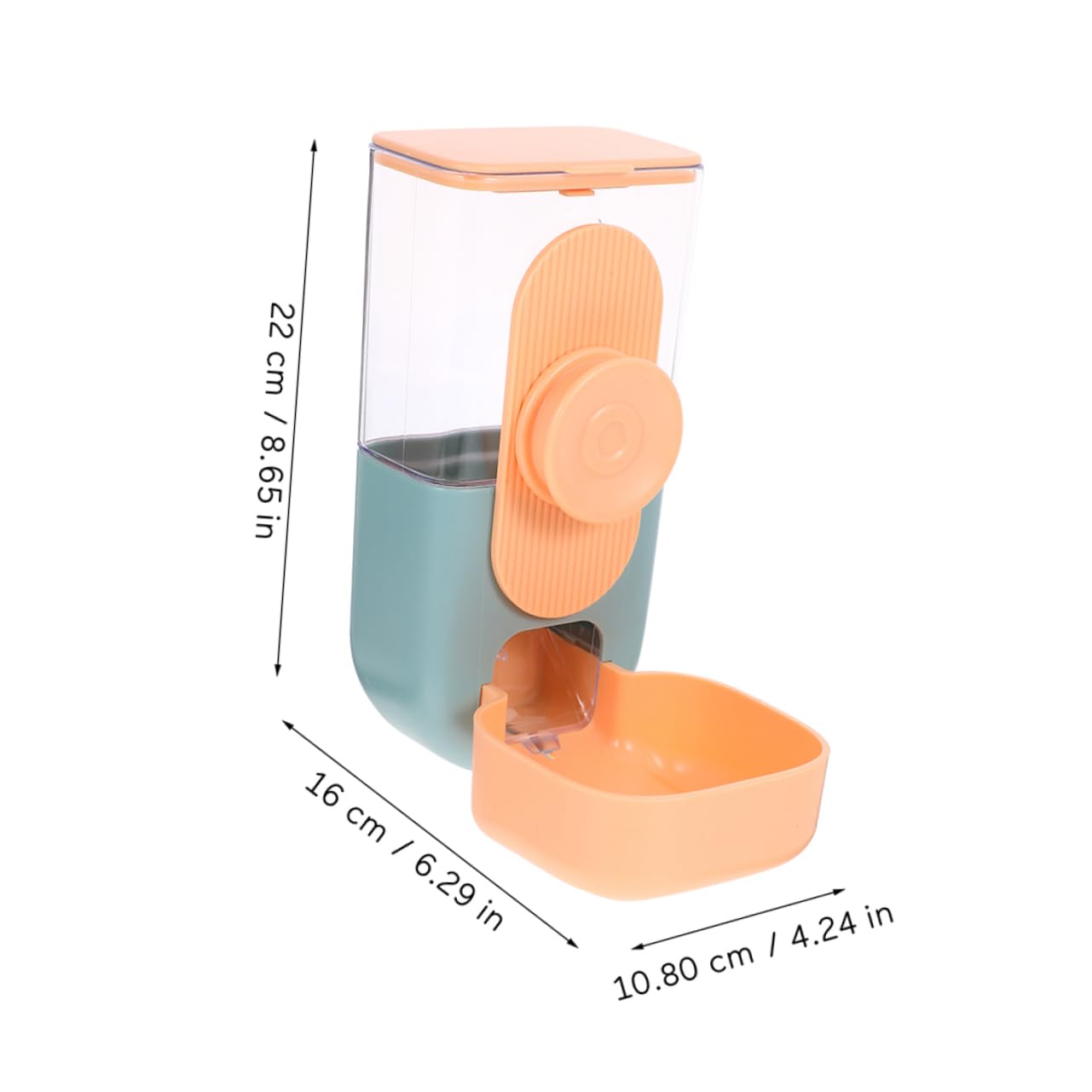 Angoily Mangiatoia Per Animali Domestici Distributore Di Cibo Sospeso Strumento Per Alimentazione Dei Conigli Adatto Gatti e Porcellini d Realizzato in Plastica Duratura