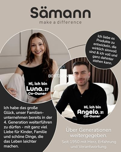 Sämann Jersey Spannbettlaken Spannbetttuch für Laufgitter 120x120 cm, Baumwolle Natur