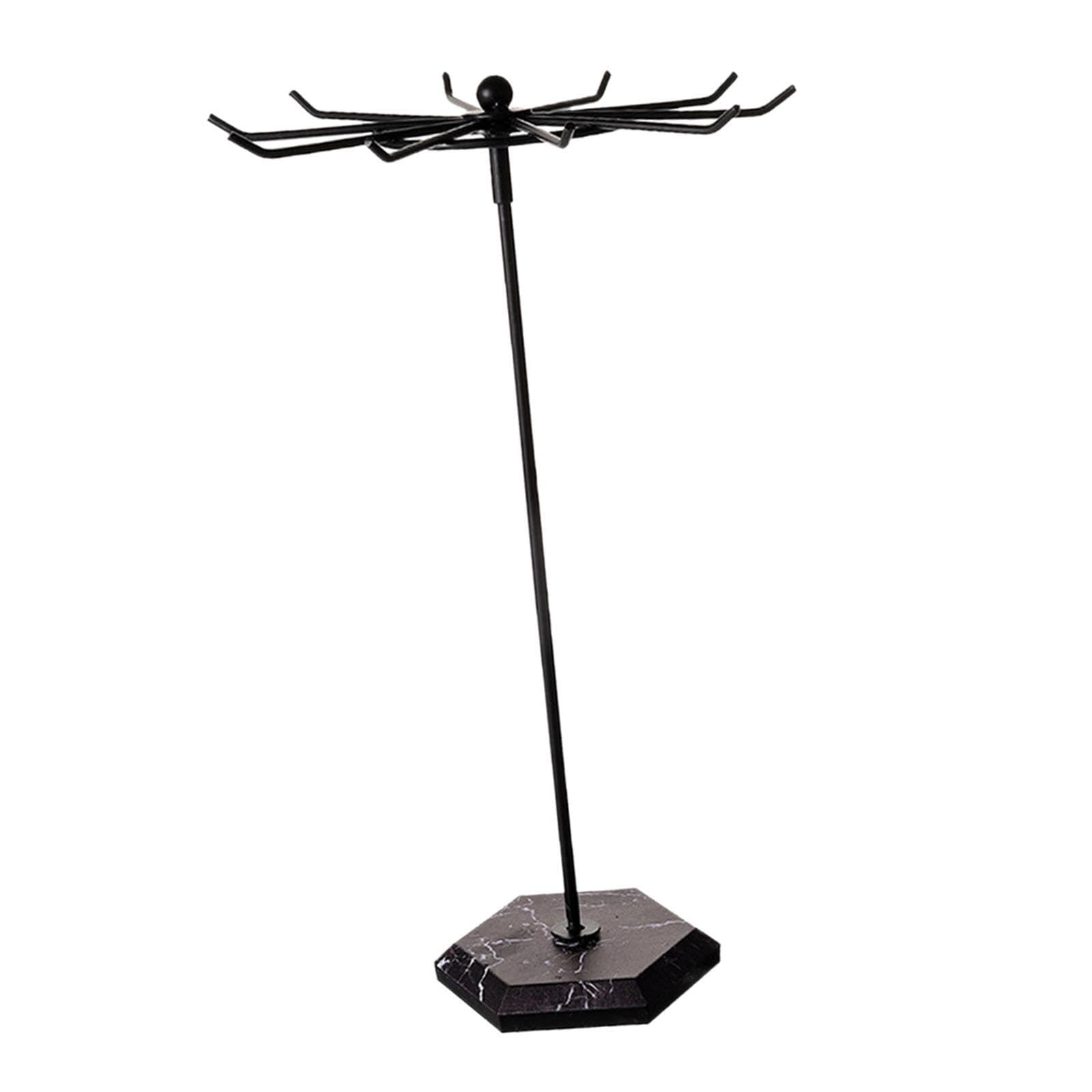 PIXZCSA Jewelry Display Stand Unique Jewelry Holder Necklace Holder Durable Efficient For Storing Making Easy For To Want To Wear. Organizer Necklace Display, Black, 30.5cm