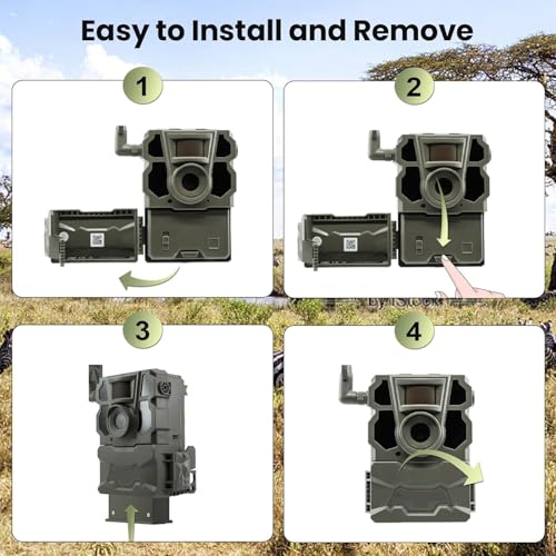 Image of 6000mAh Replacement Battery for Reveal Series Hunting Camera | Compatible with Reveal X, XB, SK, X Gen 2.0, X Gen 3.0, X Pro, X Pro 3.0, with LED Battery Meter