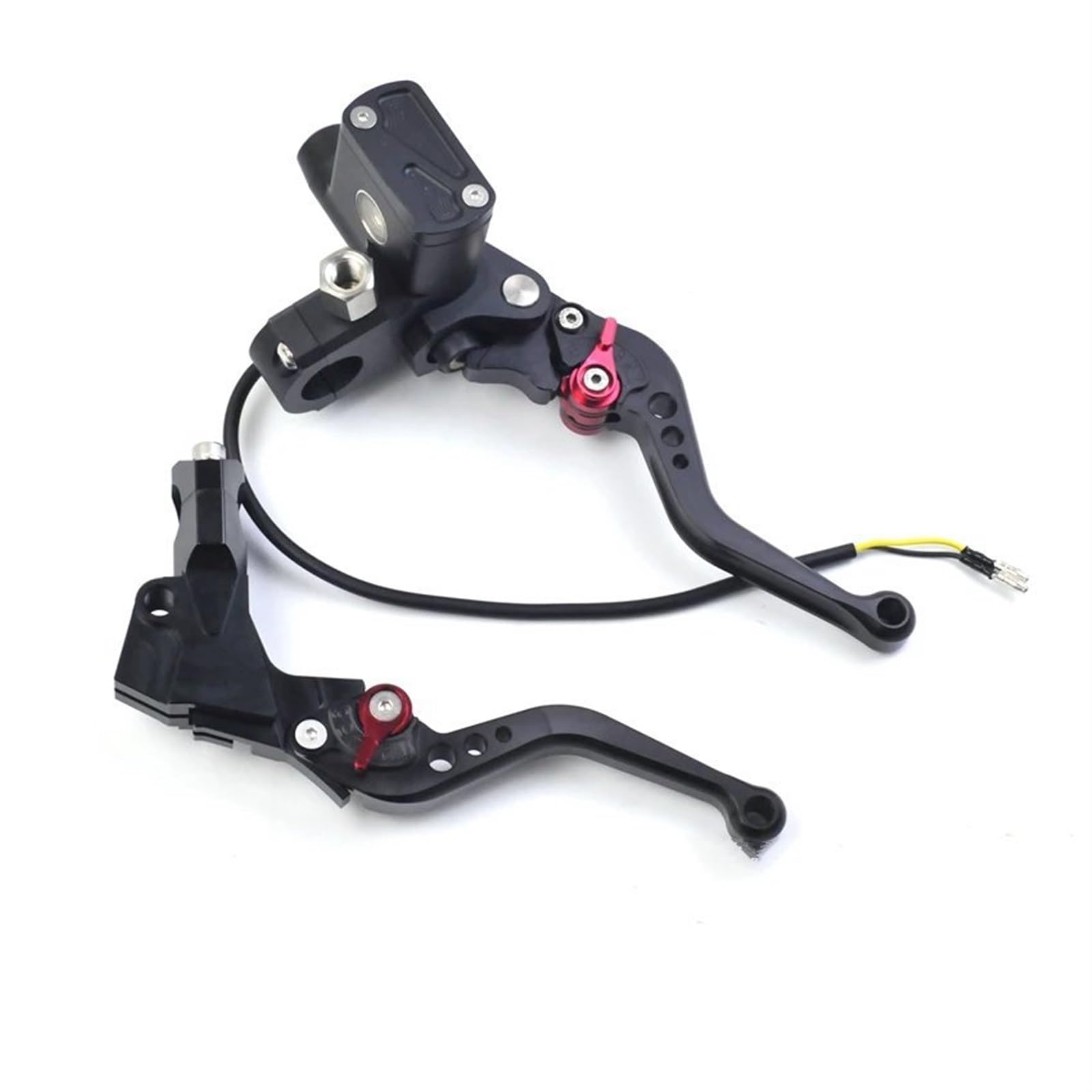 Hguvsjd Black For Cr Cr80 Cr85 Cr125 Cr250 22Mm 7/8'' Motorcycle Handlebar Handle Brake Clutch Line Lever Motorcycle Brake Lever(Black)