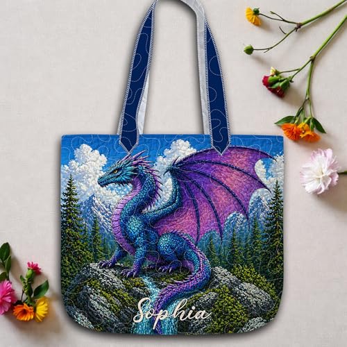 Bolso Tote acolchado personalizado para mujer miniatura 7