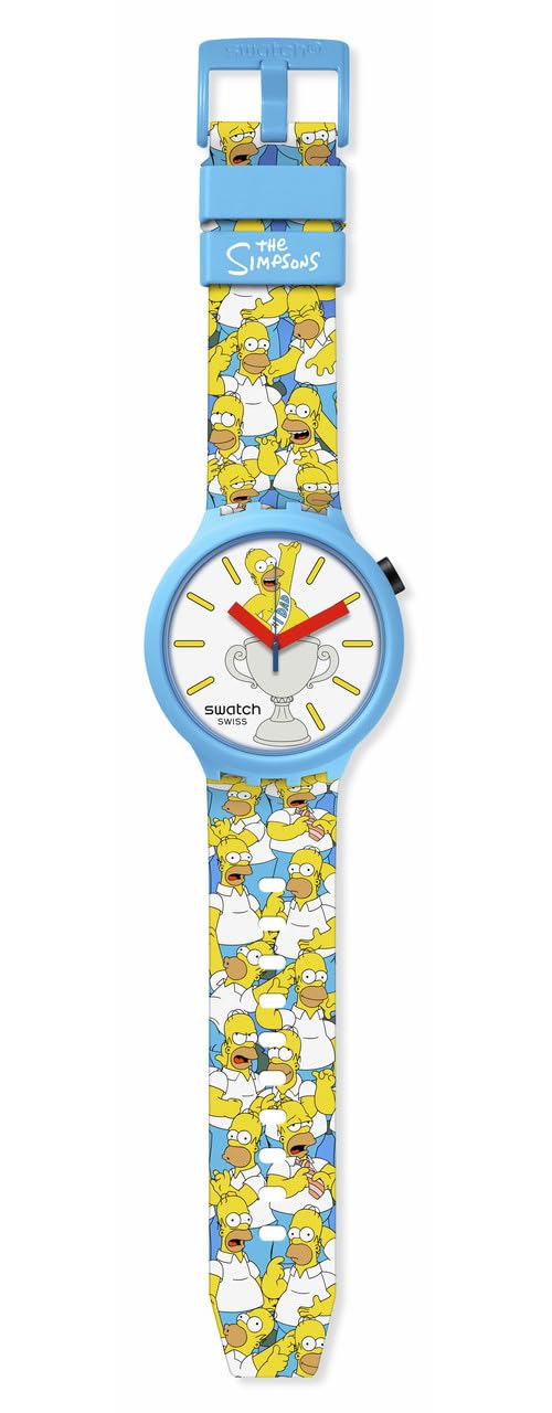 Swatch Reloj The Simpsons Big Bold SB05Z100 Best DAD. EVER.
