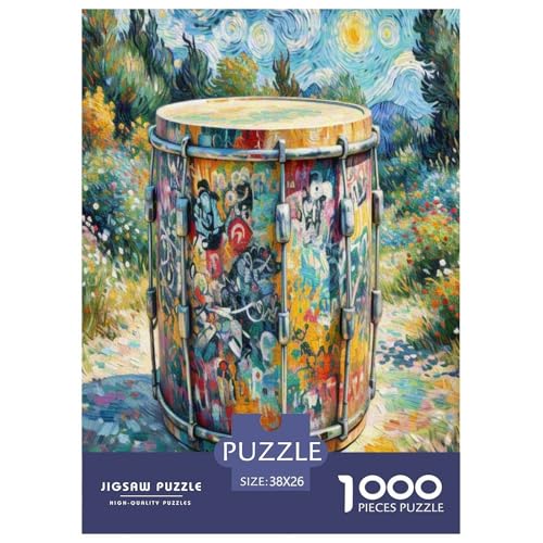 Puzzle de 1000 piezas de arte: reduce el estrés con este juego creativo de mesa