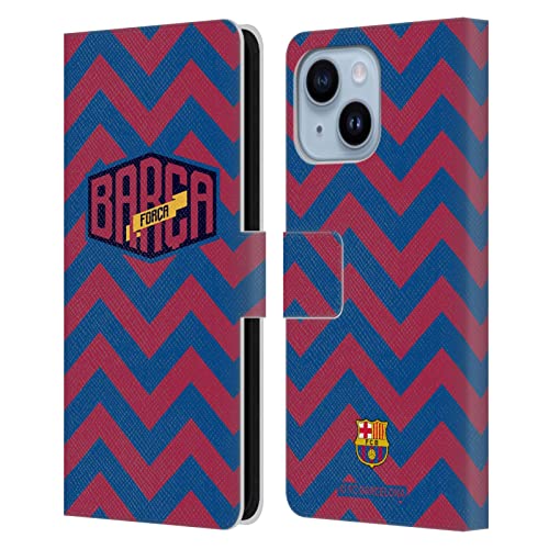 Housse Cuir FC Barcelona iPhone 14 Plus Protection Idéale pour Supporter en Déplacement