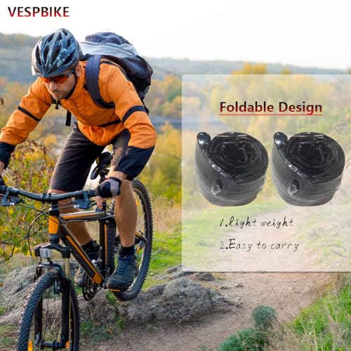 26/27.5/29×2.25 inch Bike Tires Pair Mountain Bike Tires Foldable Bicycle Tires Anti-Puncture and Wear-Resistant Pack of 2