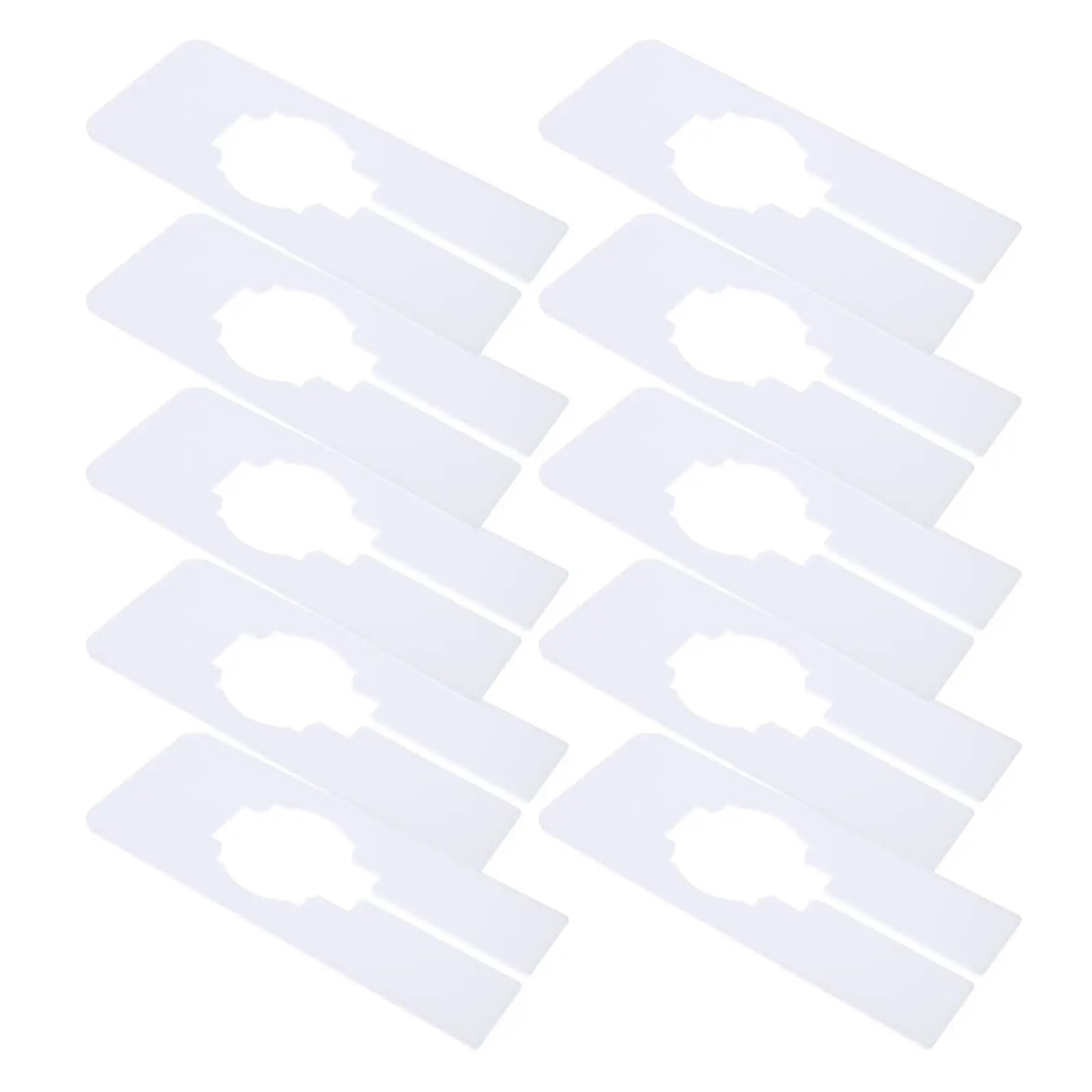 Zeahkri Hanger Dividers 50pcs Clothes Dividers for Closets Clothing Size Separators Rack Organizers Home Closet Storage Retail Friendly Quick for Sorting Clothes