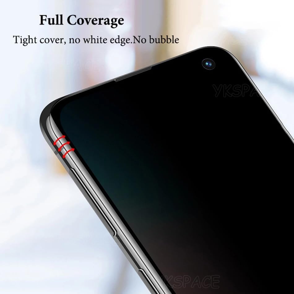 Miniatura 3 de Paquete de 2 protectores de pantalla de hidrogel de privacidad para OnePlus 9 Pro, película protectora de TPU flexible antiespía no vidrio templado