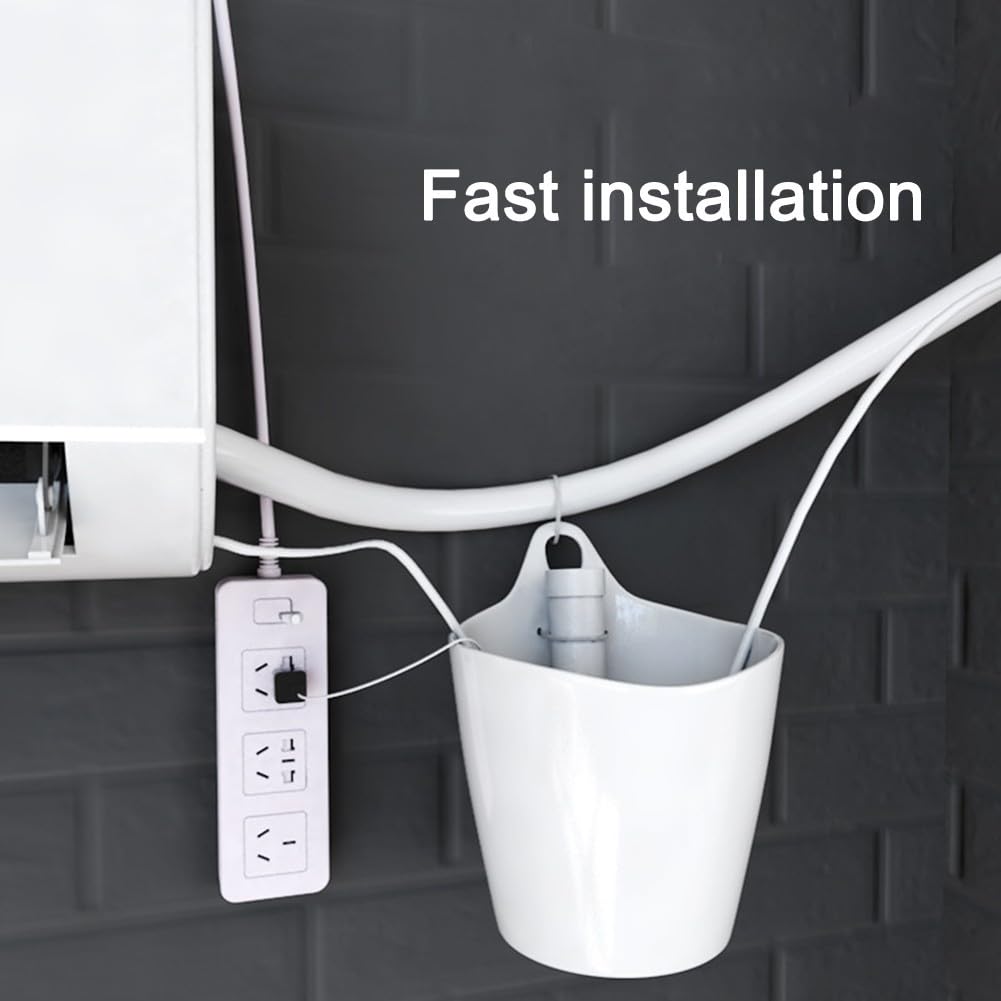 HpLive Bomba de condensado para sistemas de aire acondicionado, bomba de drenaje automática con motor silencioso, 15 m, altura de extracción 450 ml/min (5 metros)