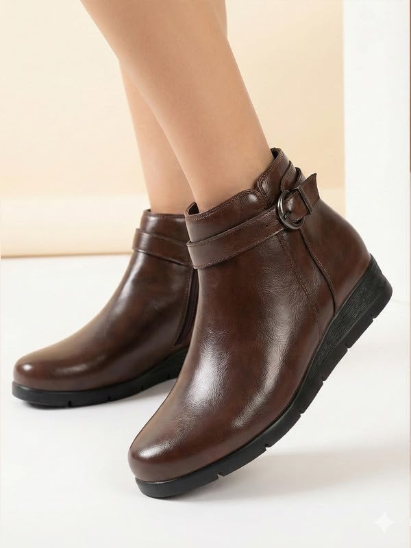 Image of FAUSTO Women Zipper Closure Boots