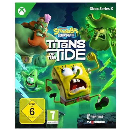 Spongebob Schwammkopf : Giganten der Gezeiten - Xbox Series X