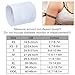 Upgraded Diabetes Insulin Arm Band for Freestyle Libre Omnipod Dexcom Sensor Covers Fixation Insulin Pod Monitoring Systems Armband (White, XL (13-14.2in))