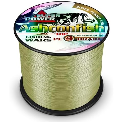 Ashconfish 90LB Braided Fishing Line Cover