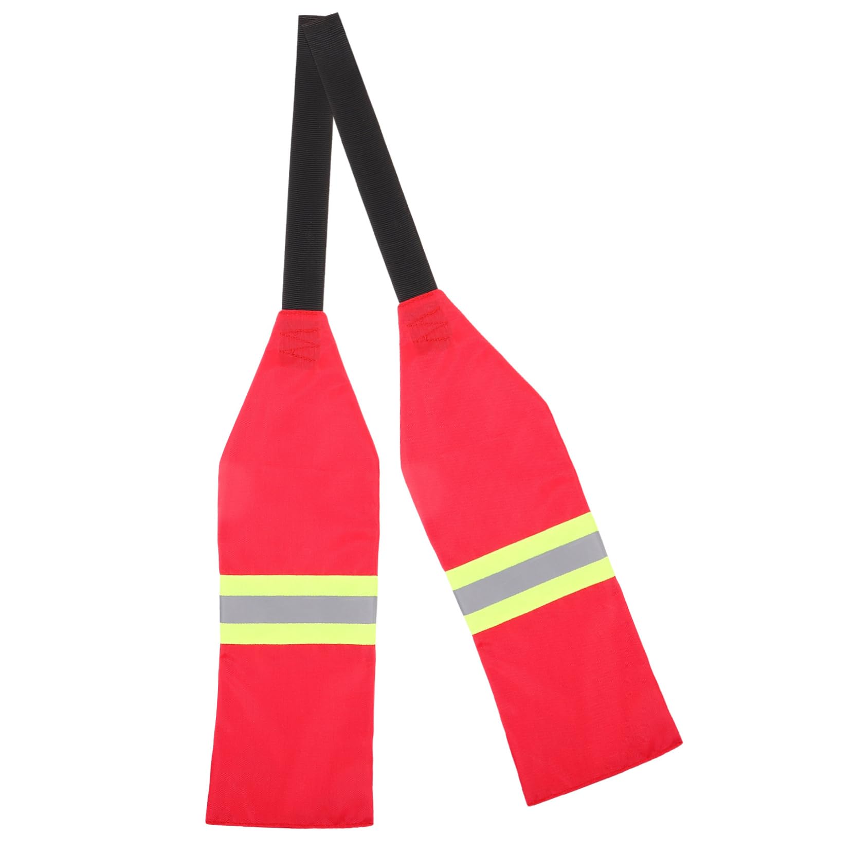 Kisangel Banderas De Seguridad para Kayak Bandera Reflectante Oxford para Remolque De Y Kayaks Accesorios De Alta Visibilidad para Navegación Segura 2 Piezas X 4