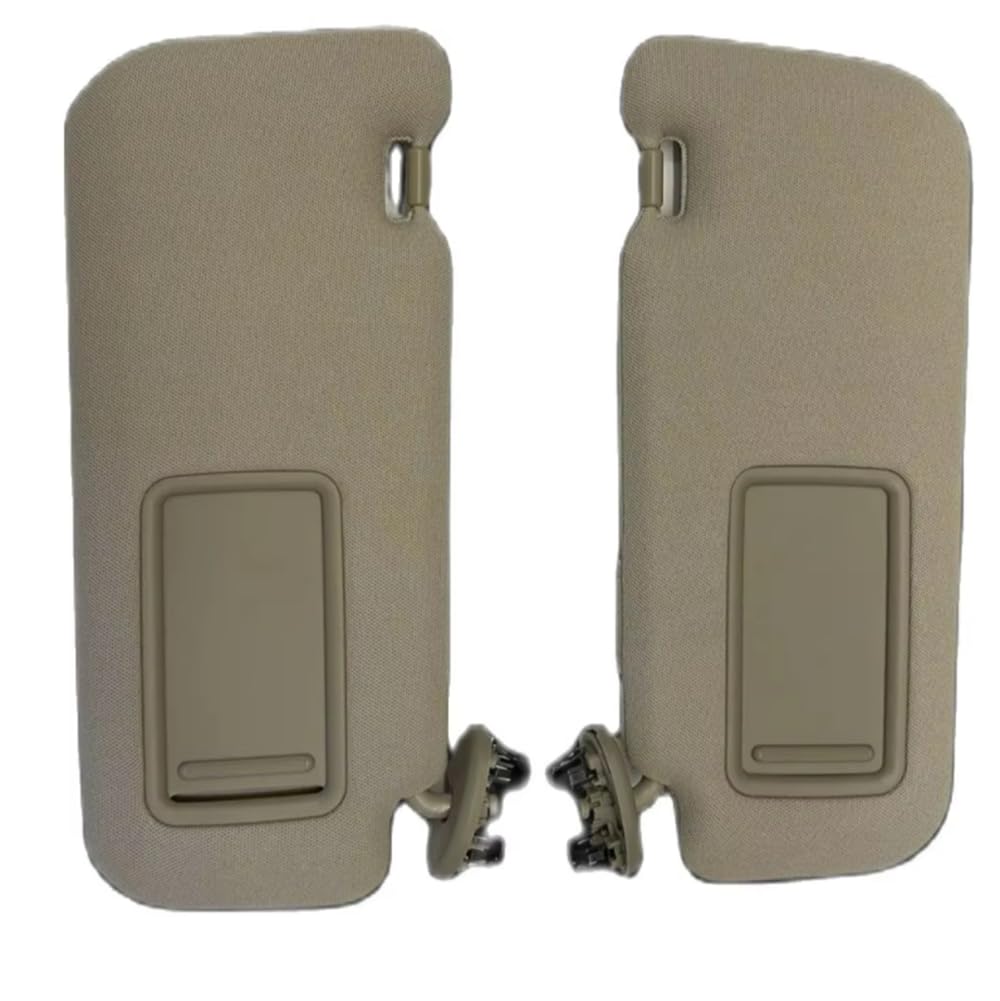Visor Sun 2007-2013 avec Vanity Miroir Voiture Accessoires Intérieurs Durables pour Toyota Corolla 7432002711 7432002640B1,Grey Left
