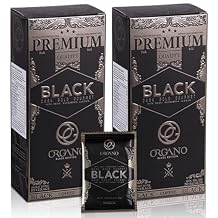 2 Boxes ORGANO Gourmet Black Coffee, 100% Certified Ganoderma Lucidum 60 sachets