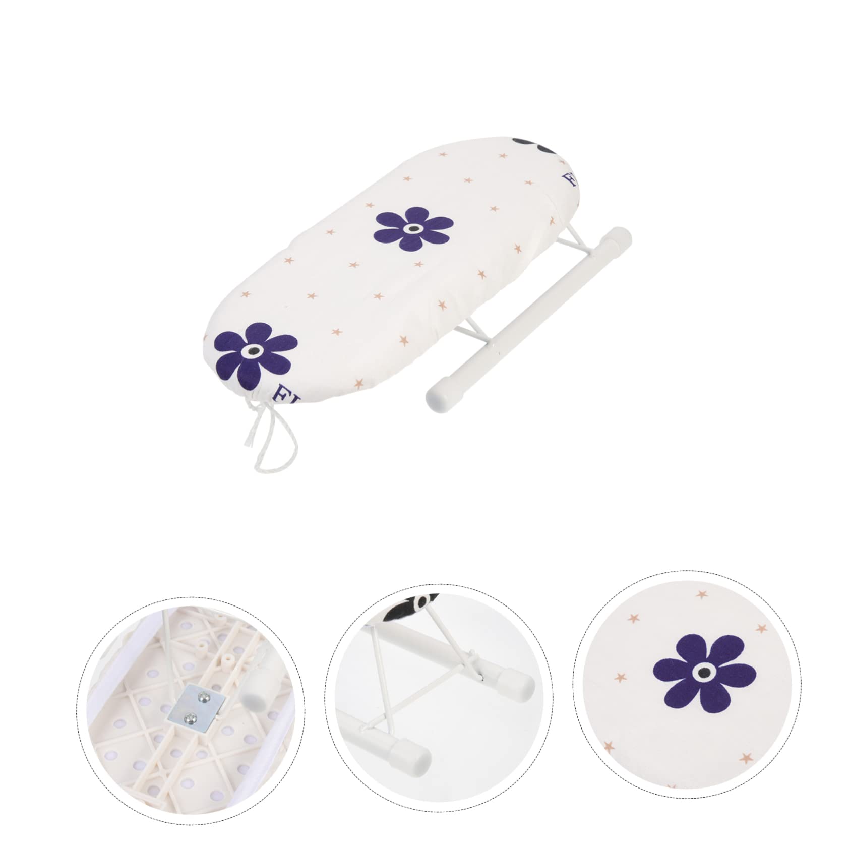 PRETYZOOM Ironing Board for Efficient Ironing Compact Tabletop Design for Shirts Sleeves and Small Areas Material for Use