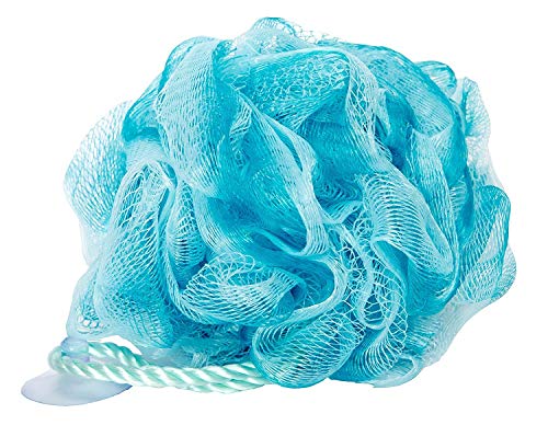 Spa Savvy Shower Pouf Loofah with Suction Cups 50gram / 5" (pack of 3)