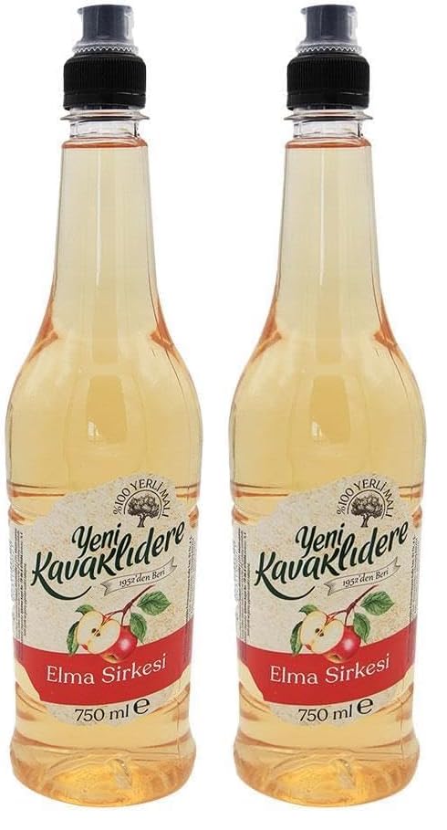 Yeni Kavaklıdere Elma Sirkesi 750 ml (2 paketi)