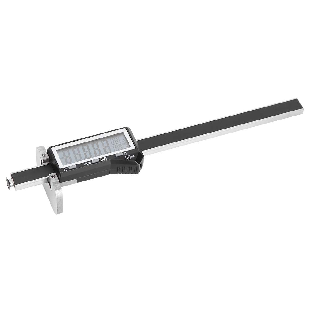 Calibrador Vernier digital, herramienta de medición electrónica de acero inoxidable, calibrador digital de precisión con conversión de unidades, IP54 para ingeniería mecánica,